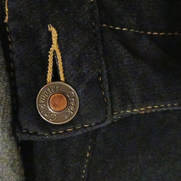 Black Coldwater Creek Natural Fit boot cut jeans Sz 10P - Picture 9 of 15